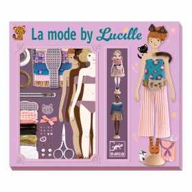 LABORATORIO DI MODA set per stilisti BY LUCILLE kit artistico DJECO DJ09334 età 7+ Djeco - 1