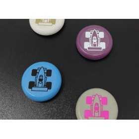 PITCHCAR espansione AUTO AGGIUNTIVE 4 colori voitures Ferti games - 1