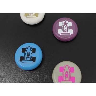 PITCHCAR espansione AUTO AGGIUNTIVE 4 colori voitures Ferti games - 1