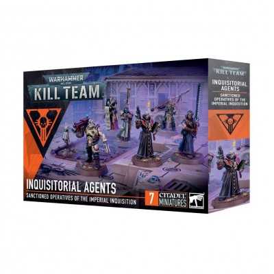 AGENTI INQUISITORIALI set di 7 miniature KILL TEAM inquisitorial agents WARHAMMER 40K età 12+ Games Workshop - 1