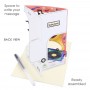 MUSIC biglietto d'auguri SWING CARD santoro 3D POP UP musica Santoro - 3