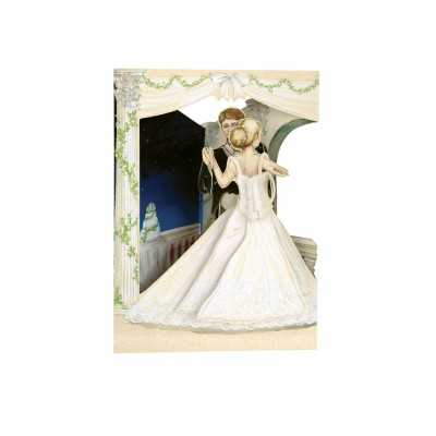 WEDDING DANCE biglietto d'auguri SWING CARD santoro 3D POP UP matrimonio Santoro - 1