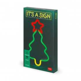 LAMPADA LED EFFETTO NEON legami ALBERO DI NATALE it's a sign DOPPIA ALIMENTAZIONE Legami - 1