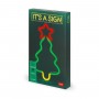 LAMPADA LED EFFETTO NEON legami ALBERO DI NATALE it's a sign DOPPIA ALIMENTAZIONE Legami - 1