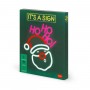 LAMPADA LED EFFETTO NEON legami SANTA CLAUS it's a sign DOPPIA ALIMENTAZIONE Legami - 1