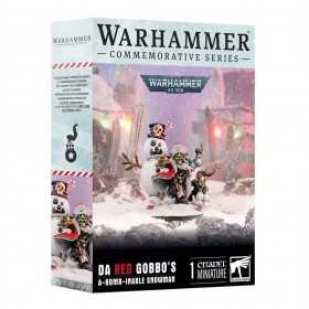 A BOMB INEVOLE pupazzo di neve RED GOBBO commemorative series WARHAMMER 40K età 12+