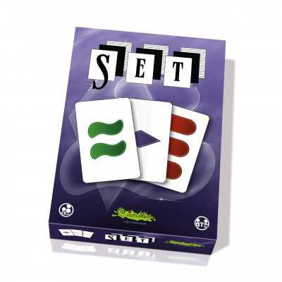 SET gioco di carte IN ITALIANO creativamente LOGICA scatola viola CONCENTRAZIONE età 6+ Creativamente - 1