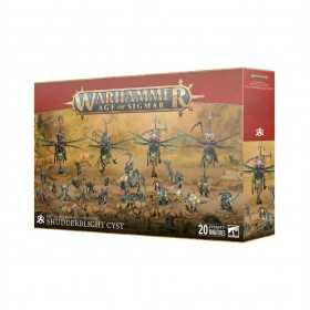 CISTE DEL MORBO SUSSULTANTE larvoidi di nurgle SHUDDERBLIGHT CIST BATTLEFORCE forza da battaglia AGE OF SIGMAR età 12+