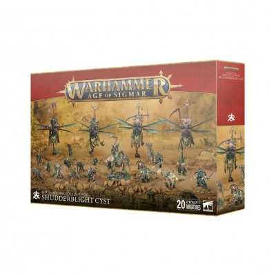 CISTE DEL MORBO SUSSULTANTE larvoidi di nurgle BATTLEFORCE forza da battaglia AGE OF SIGMAR età 12+ Games Workshop - 1