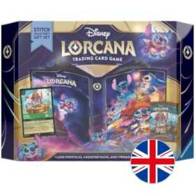 STITCH GIFT SET da collezione AZURITE SEA disney LORCANA trading card game IN INGLESE età 8+ Ravensburger - 1