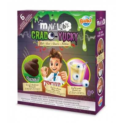 DISGUSTOSO crado yucky MINI LAB kit scientifico BUKI con 6 attività SCIENCE età 8+ BUKI - 1