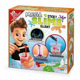 MEGA SLIME viscido MINI LAB kit scientifico BUKI con 20 attività SCIENCE età 8+ BUKI - 1