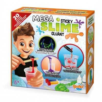 MEGA SLIME viscido MINI LAB kit scientifico BUKI con 20 attività SCIENCE età 8+ BUKI - 1