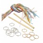 BRACCIALETTI diy scoubidous KIT ARTISTICO con 12 progetti BUKI età 6+ BUKI - 2
