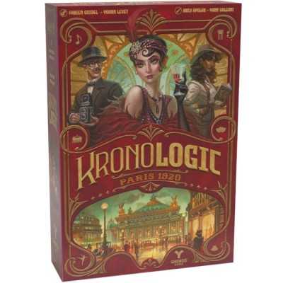 KRONOLOGIC gioco da tavolo PARIS 1920 ghenos games IN ITALIANO età 10+ Ghenos Games - 1