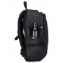 ZAINO invicta INVICT-ACT PLUS striscia FIBRA OTTICA scuola NERO logo GRS Invicta - 3