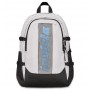 ZAINO invicta INVICT-ACT PLUS striscia FIBRA OTTICA scuola GRIGIO logo GRS Invicta - 2
