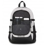 ZAINO invicta INVICT-ACT PLUS striscia FIBRA OTTICA scuola GRIGIO logo GRS Invicta - 6