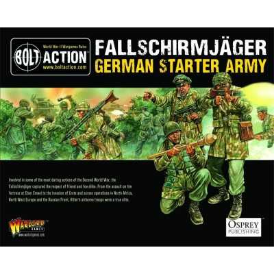 GERMAN STARTER ARMY set di miniature FALLSCHIRMJAGER warlord games BOLT ACTION età 14+ Warlord Games - 1