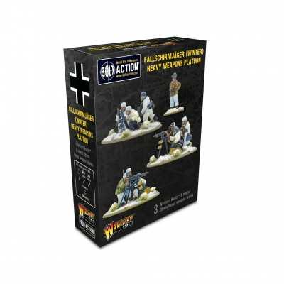 WINTER FALLSCHIRMJAGER HEAVY WEAPONS PLATOON set di miniature BOLT ACTION warlord games WW2 età 14+ Warlord Games - 1