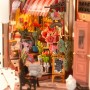 FLORAL CORNER in legno BOOK NOOK & WONDERLAND miniatura ROLIFE da montare ROBOTIME età 14+ ROBOTIME - 5