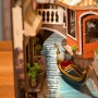 ROMANTIC VENICE in legno BOOK NOOK & WONDERLAND miniatura ROLIFE da montare ROBOTIME età 14+ ROBOTIME - 3