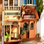ROMANTIC VENICE in legno BOOK NOOK & WONDERLAND miniatura ROLIFE da montare ROBOTIME età 14+ ROBOTIME - 7