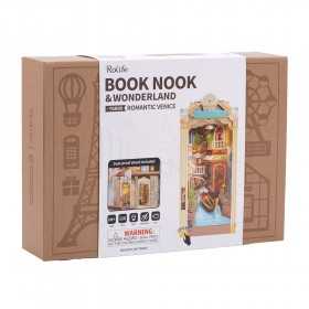 ROMANTIC VENICE in legno BOOK NOOK & WONDERLAND miniatura ROLIFE da montare ROBOTIME età 14+ ROBOTIME - 1