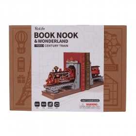 CENTURY TRAIN in legno BOOK NOOK & WONDERLAND miniatura ROLIFE da montare ROBOTIME età 14+ ROBOTIME - 1