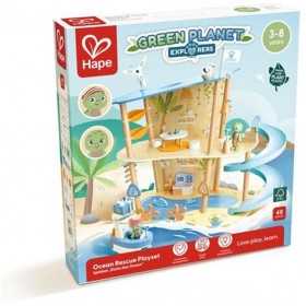 CASA DELLE TARTARUGHE ocean rescue playset HAPE green planet explorers E3419 età 3+ Hape - 1