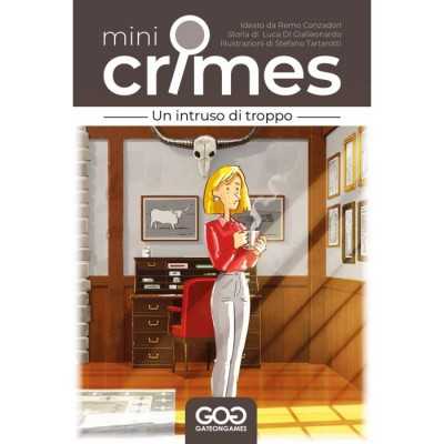 MINI CRIMES gioco da tavolo UN INTRUSO DI TROPPO investigativo IN ITALIANO età 8+ GateOnGames - 1