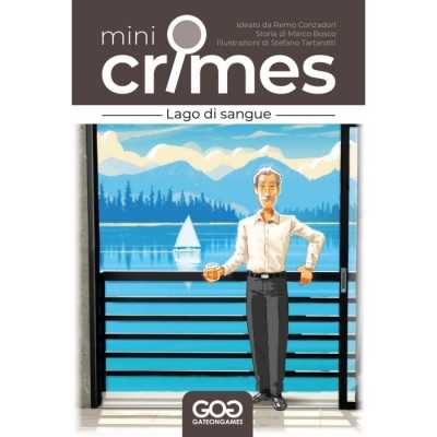 MINI CRIMES gioco da tavolo LAGO DI SANGUE investigativo IN ITALIANO età 8+ GateOnGames - 1