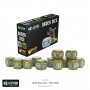 ORDER DICE olive drab BOLT ACTION set di 12 dadi comando WARLORD GAMES verdi Warlord Games - 2