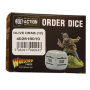ORDER DICE olive drab BOLT ACTION set di 12 dadi comando WARLORD GAMES verdi Warlord Games - 1