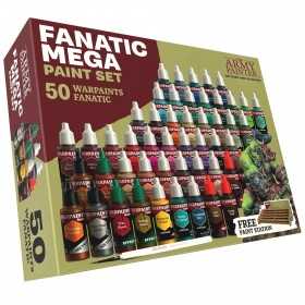 FANATIC MEGA paint set WARPAINTS the army painter CON 50 COLORI THE ARMY PAINTER - 1