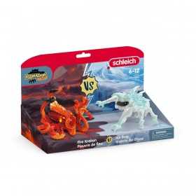 ICE BUG VS FIRE KRAKEN coleottero di ghiaccio contro kraken di fuoco ELDRADOR 70826 SCHLEICH età 6+ Schleich - 1