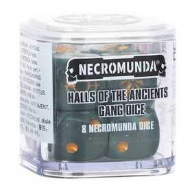 HALLS OF THE ANCIENTS GANG DICE set di 8 dadi da 16 mm per NECROMUNDA età 12+ Games Workshop - 1