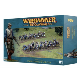 FREE COMPANY MILITIA miniatura EMPIRE OF MAN warhammer THE OLD WORLD età 12+ Games Workshop - 1