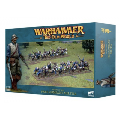 FREE COMPANY MILITIA miniatura EMPIRE OF MAN warhammer THE OLD WORLD età 12+ Games Workshop - 1