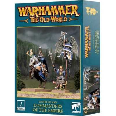 COMMANDERS OF THE EMPIRE set di miniature EMPIRE OF MAN warhammer THE OLD WORLD età 12+ Games Workshop - 1