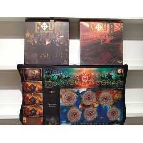 FOUR HORSEMEN deluxe box with playmat epic cooperative board game WIN WIN BOARD GAMES - 1