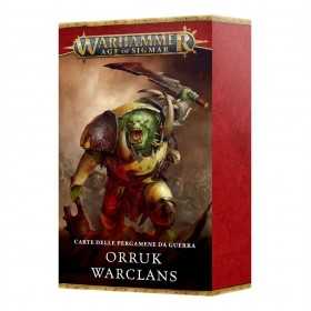 ORRUK WARCLANS carte delle pergamene da guerra IN ITALIANO warhammer AGE OF SIGMAR età 12+ Games Workshop - 1