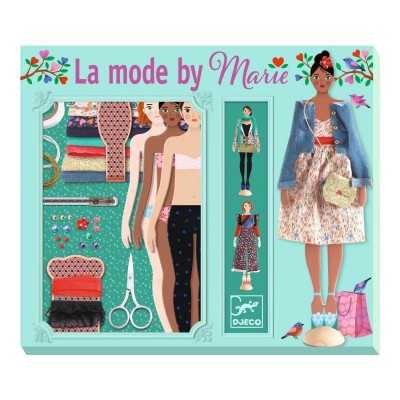 ATELIER DI MODA la mode by MARIE kit artistico DJECO DJ09335 età 7+ Djeco - 1