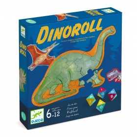 DINOROLL gioco da tavolo DINOSAURI con dadi a 8 facce DJECO DJ00822 età 6+ Djeco - 1