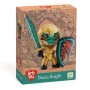 DRACO KNIGHT cavaliere ARTY TOYS action figure DJECO in resina DJ06915 età 4+ Djeco - 1