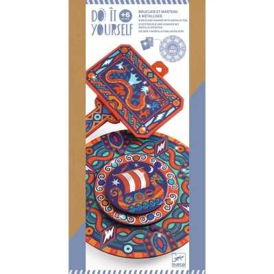 SCUDO E MARTELLO VICHINGHI da costruire DIY kit artistico DJECO DJ07925 età 6+ Djeco - 1