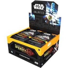 SALTO NELL'IPERSPAZIO box da 24 booster pack STAR WARS UNLIMITED bundle IN ITALIANO età 12+ Asmodee - 1