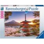 PUZZLE 1000 PEZZI ravensburger CILIEGI IN FIORE originale MONTE FUJI Ravensburger - 1