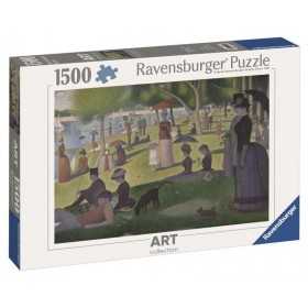 PUZZLE 1500 PEZZI ravensburger DOMENICA POMERIGGIO art collection SEURAT