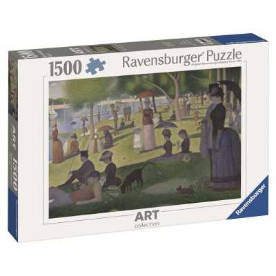 PUZZLE 1500 PEZZI ravensburger DOMENICA POMERIGGIO art collection SEURAT Ravensburger - 1